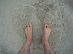Sand in toes is the best feeling in the world