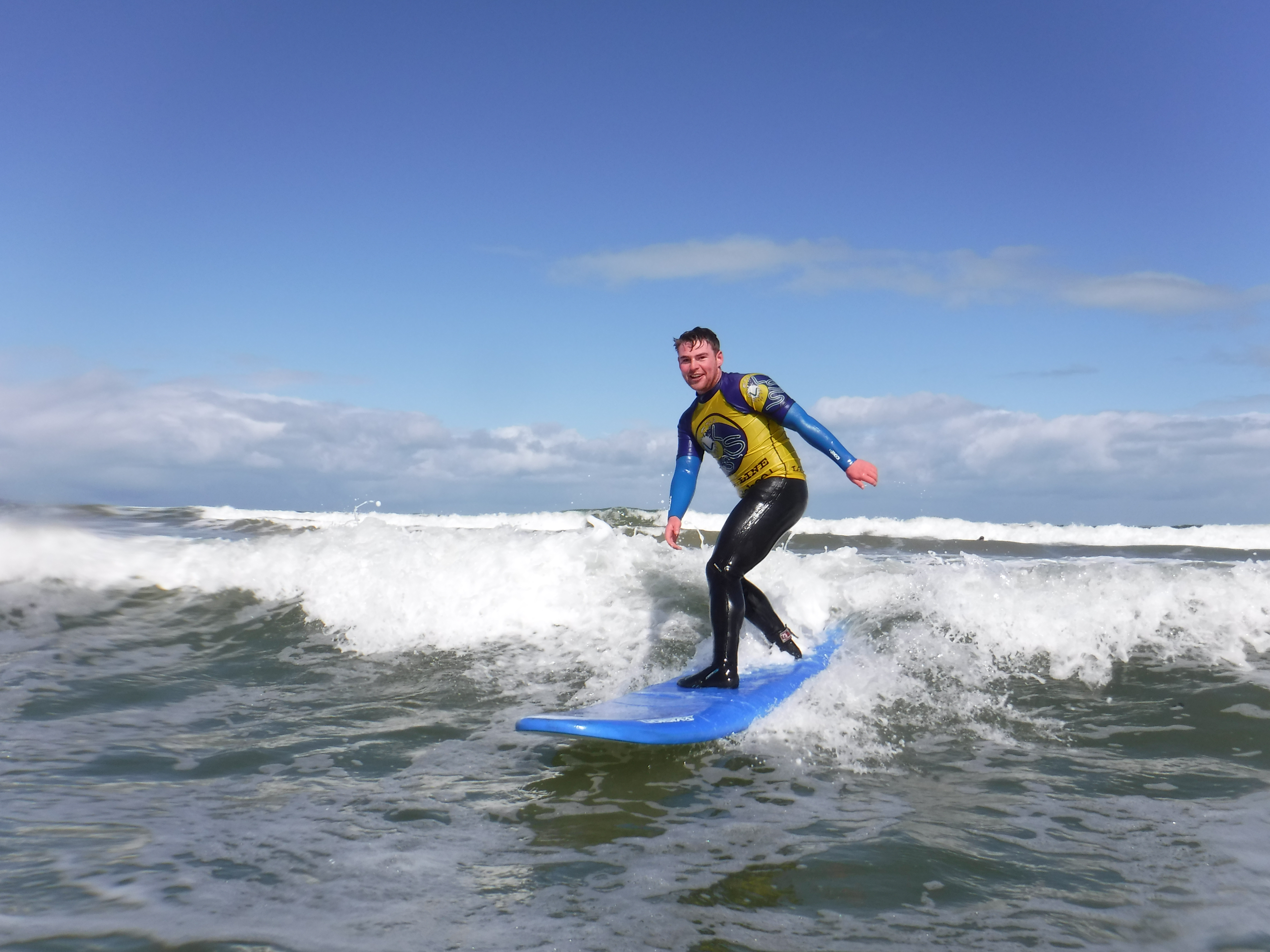 Surf Lesson Northern Ireland Long Line Surf School