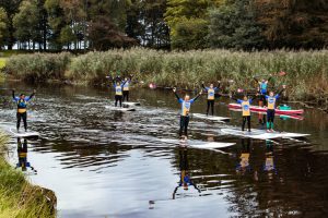 stand up paddleboard hen party