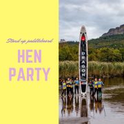stand up paddleboard hen party