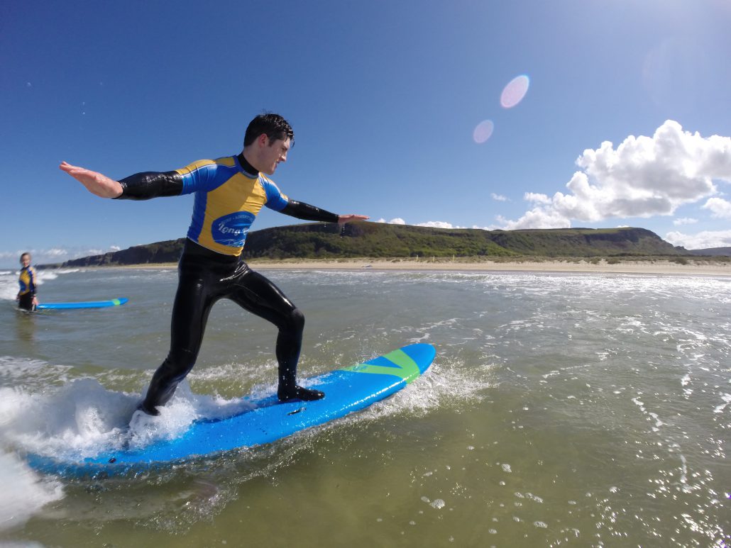 Surf Lesson Northern Ireland Long Line Surf School